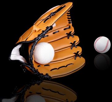 Mannen Baseball Handschoen Lederen Linkerhand Softbal Accessoires Handschoenen Honkbal Mannen Training Guante Baseball Honkbal Apparatuur 10.5 inches