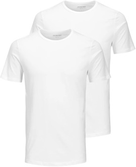 Mannen Basis T-shirt - White - Maat XXL