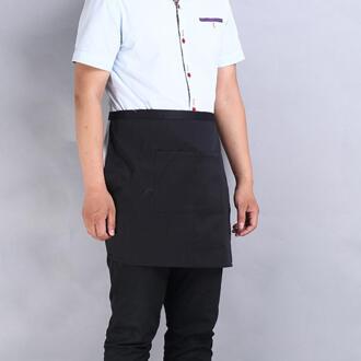 Mannen Body Taille Half Buste Bib Schort Restaurant Keuken Koffie Winkel Schorten