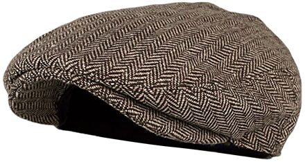 Mannen Casual Krantenverkoper Hoed En Najaar Dunne Retro Baret Hoed Mode Wilde Toevallige Hoed Unisex Wilde Achthoekige hoeden