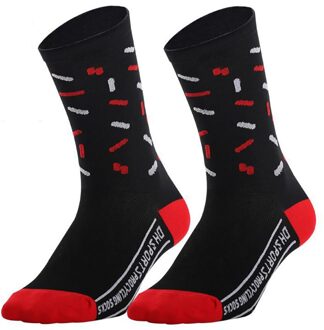 Mannen En Vrouwen Outdoor Cycling Sokken Lange-Running Basketbal Ademend Slijtvaste En Comfortabel Wandelen Sokken 06