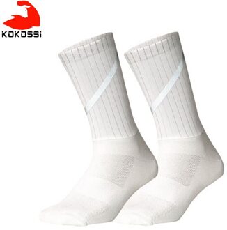 Mannen En Vrouwen Reflecterende Strip Fietsen Sport Sokken Antislip Huidvriendelijk Ademend Outdoor Voetbal Bergbeklimmen sokken 02