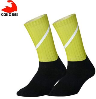 Mannen En Vrouwen Reflecterende Strip Fietsen Sport Sokken Antislip Huidvriendelijk Ademend Outdoor Voetbal Bergbeklimmen sokken 05