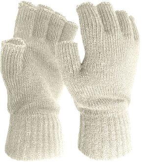 Mannen En Vrouwen Winter Thicken Warm Effen Kleur Stretch Gebreide Halve Vinger Touch Screen Handschoenen Verblijf warme Wanten WH