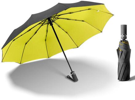 ! Mannen En Vrouwen Zachte Vouwen Compact Volautomatische Regen Paraplu Draagbare Waterdichte Wind Proof Regenkleding 05