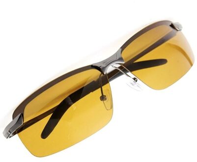 Mannen Gepolariseerde Rijden Zonnebril Night Vision Goggles Verminder Glare nee.B