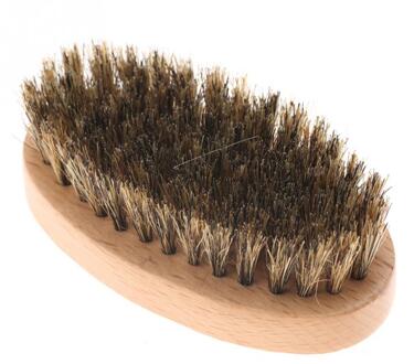 Mannen Gezicht Haar Borstel Snor Ovale Baard Scheren Massage Borstel