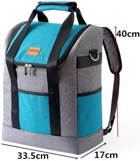 Mannen Grote Schouder Geïsoleerde Koeltas Vrouwen Thermische Lunch Tas Tote Draagbare Picknick Ice Pack Drinken Voedsel Bier Opslag Container f