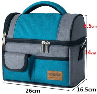 Mannen Grote Schouder Geïsoleerde Koeltas Vrouwen Thermische Lunch Tas Tote Draagbare Picknick Ice Pack Drinken Voedsel Bier Opslag Container