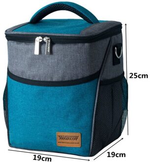 Mannen Grote Schouder Geïsoleerde Koeltas Vrouwen Thermische Lunch Tas Tote Draagbare Picknick Ice Pack Drinken Voedsel Bier Opslag Container