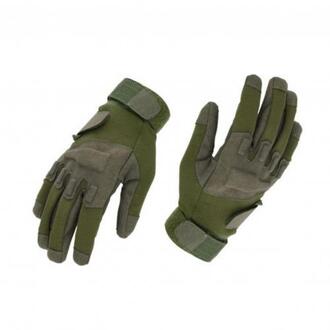 Mannen Handschoenen Volledige Vinger Anti Slip Verstelbare Outdoor Fietsen Klimmen Beschermende Handschoenen Ademend Soft Outdoor Sport Handschoenen groen / Xl