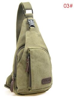 Mannen Handtas Vintage Canvas Lederen Crossbody Bag Satchel Schoudertas Sling Borst Pakken Tas groen