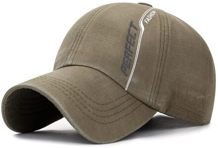 Mannen Hip-Hop Hoeden Outdoor Sport Verstelbare Baseball Caps Casual Gewassen Cap Sport Katoen Baseball Cap Zwart hoed Женска groen