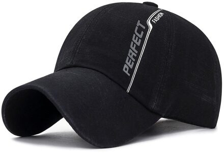 Mannen Hip-Hop Hoeden Outdoor Sport Verstelbare Baseball Caps Casual Gewassen Cap Sport Katoen Baseball Cap Zwart hoed Женска