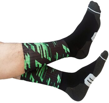 Mannen Huishouden Fiets Sport Sokken Ademend Zool Stem Riem Antislip Voetbal Volleybal Basketbal Bergbeklimmen Sokken 2