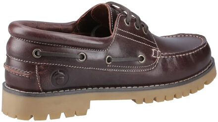 Mannen Inglecote Leren Bootschoenen (Bruin) - EU 42 / UK 8