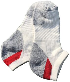 Mannen Katoen Compressie Sport Sokken Fietsen Sokken Professionele Running Basketbal Fiets Sokken Low Cut Run Sport Sok