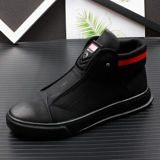 Mannen Klassieke mode Graffiti afdrukken Toevallige Schoenen Man hoge tops Leisure skateboard Schoenen zapatillas hombre 2 / 7.5