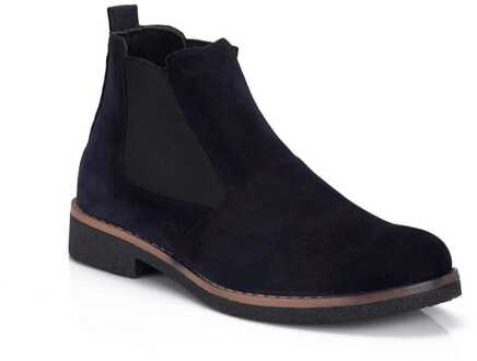 Mannen Laarzen Fluwelen Laarzen Zwart. . Snelle Levering. Op . Super Prijs! 43