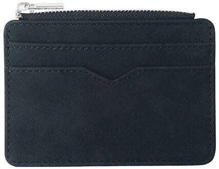 Mannen Lederen Multi-Card Kaarthouder Portemonnee Frosted Stof Kaarthouder Lederen Mannen Portemonnee Portemonnee Mannelijke Walet Pocket # P30 zwart