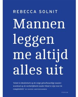 Mannen leggen me altijd alles uit - (ISBN:9789463811255)