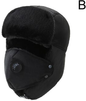 Mannen Lei Feng Hoed Middelbare Leeftijd En Ouderen Winter Plus Dikke Warmer Katoen Hoed Met Oor Bescherming hals Outdoor Ski Hoed 02