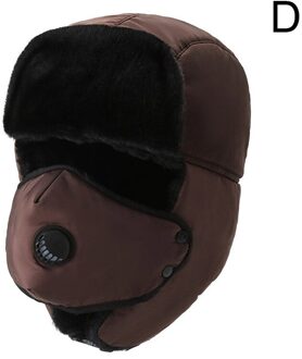 Mannen Lei Feng Hoed Middelbare Leeftijd En Ouderen Winter Plus Dikke Warmer Katoen Hoed Met Oor Bescherming hals Outdoor Ski Hoed 04