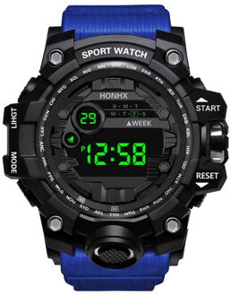 Mannen Mechanische Horloge Vrouwen Horloge Horloge Voor Honhx Luxe Heren Digitale Led Horloge Datum Sport Mannen Outdoor Elektronische horloge B