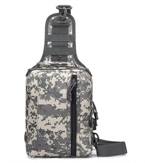 Mannen Messenger Bag Schouder Oxford Doek Borst Tassen Crossbody Casual Messenger Bags Man Usb Opladen Multifunctionele Handtas ACU