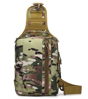 Mannen Messenger Bag Schouder Oxford Doek Borst Tassen Crossbody Casual Messenger Bags Man Usb Opladen Multifunctionele Handtas CP