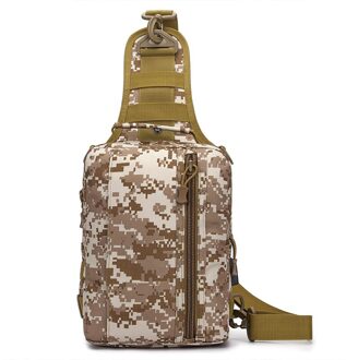 Mannen Messenger Bag Schouder Oxford Doek Borst Tassen Crossbody Casual Messenger Bags Man Usb Opladen Multifunctionele Handtas Desert digitaal