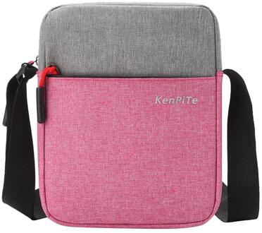 Mannen Messenger Bag Waterdichte Schoudertas Voor Vrouwen Business Travel Crossbody Tas carteras mujer de hombro bolsos Roze