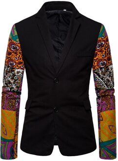 Mannen Mode Casual Tops Business Casual Jasje M-4XL mannen Slanke Toevallige Blazer mannen Hiphop Zanger Jasje