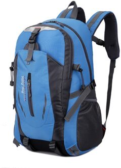 Mannen Outdoors Rugzakken Vrouwen Schouders Zakken Motion EEN Tas Leisure Rugzak Toerisme Rugzak Laptop Mochila School Terug Pack blauw