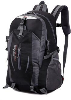 Mannen Outdoors Rugzakken Vrouwen Schouders Zakken Motion EEN Tas Leisure Rugzak Toerisme Rugzak Laptop Mochila School Terug Pack zwart