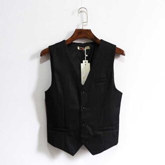 Mannen Pak Vest Engeland Effen Kleur Casual Slim Business Leisure KoreanVersion Vest Bruiloft Werk Man Kleding Plus Size 7XL 6XL