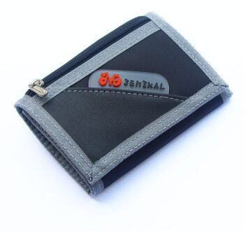 Mannen Portefeuilles Korte Stijl Hasp Man Portemonnees Canvas Stof Geldzakken Portemonnee Mannelijke Koppeling Portemonnee Burse Kaarten Holder Tassen Notecase zwart