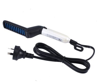Mannen Quick Baard Stijltang Styler Kam Multifunctionele Haar Curling Curler Tonen Cap Tool AU plug