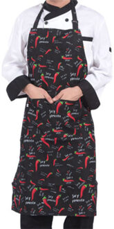 Mannen Restaurant Chef Schort aangroeiwerende Dragen Koken Haak Hals Schort Keuken Cafe Hotel Vrouwelijke Chef Schort 4