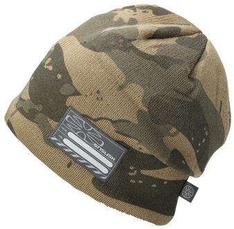 Mannen Skiën Hoeden Warme Winter Breien Schaatsen Hoed Mutsen Snowboard Fleece Gevoerde Ski Cap Contraterrorisme Camo Caps wit