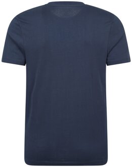 Mannen Sunrise T-Shirt (Donkerblauw) - maat XS