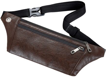 Mannen Taille Packs Borst Messenger Bag Enkele Moet Telefoon Lederen Tassen Bolso Mujer Harajuku Portemonnee Nerka Sac Banane Femme