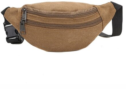 Mannen Taille Verpakking Mode Tas Casual Fanny Pack Telefoon Pouch Sport Riem Vrouwen Tas Voor Riem Canvas Heuptas banaan Zak Coffe