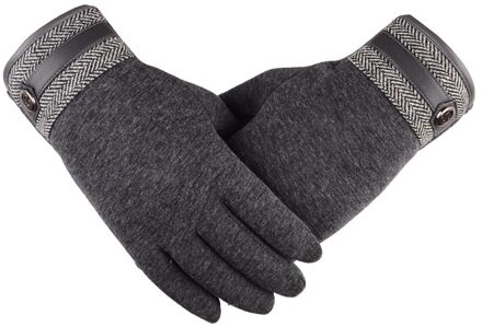 Mannen Touchscreen Handschoenen Thermische Winter Motorcycle Ski Sneeuw Snowboard Handschoenen rijden handschoen Outdoor Dikker wanten handschoenen Grijs