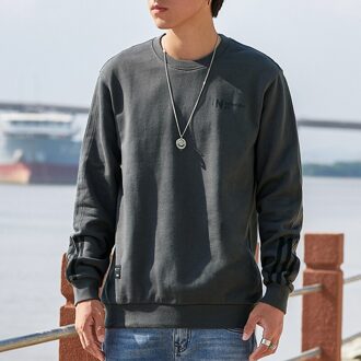 Mannen Truien 100% Katoen Sprint Pure Kleur Gedrukte Letters Tij Mannelijke Sweatshirts Top Plus Size