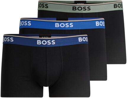 Mannen Trunk Ondergoed Pak van 3 Hugo Boss , Black , Heren - 2Xl,Xl,L,M,S