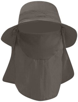 Mannen Vissen Hoed Outdoor Vissen Cap Uv Bescherming Verstelbare Ademend Zonnescherm Solid Casual Thermische Vissen Hoeden AG