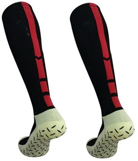 Mannen Vrouwen Anti-Slip Winter Warm Running Sokken Thermische Voetbal Kous Dikke Katoenen Sport Fietsen Off-road Skiën voetbal Sokken zwart