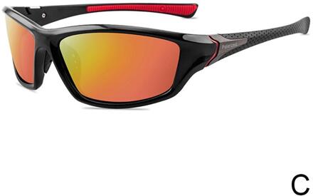 Mannen Vrouwen Gepolariseerde Vissen Bril Zomer Outdoor Bergbeklimmen Modieuze Kleurrijke Film Sport Zonnebril C