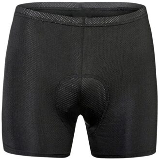 Mannen Vrouwen Gewatteerde Fietsbroek Dikke Ademend Rekbaar Bodycon Fiets Shorts Ondergoed